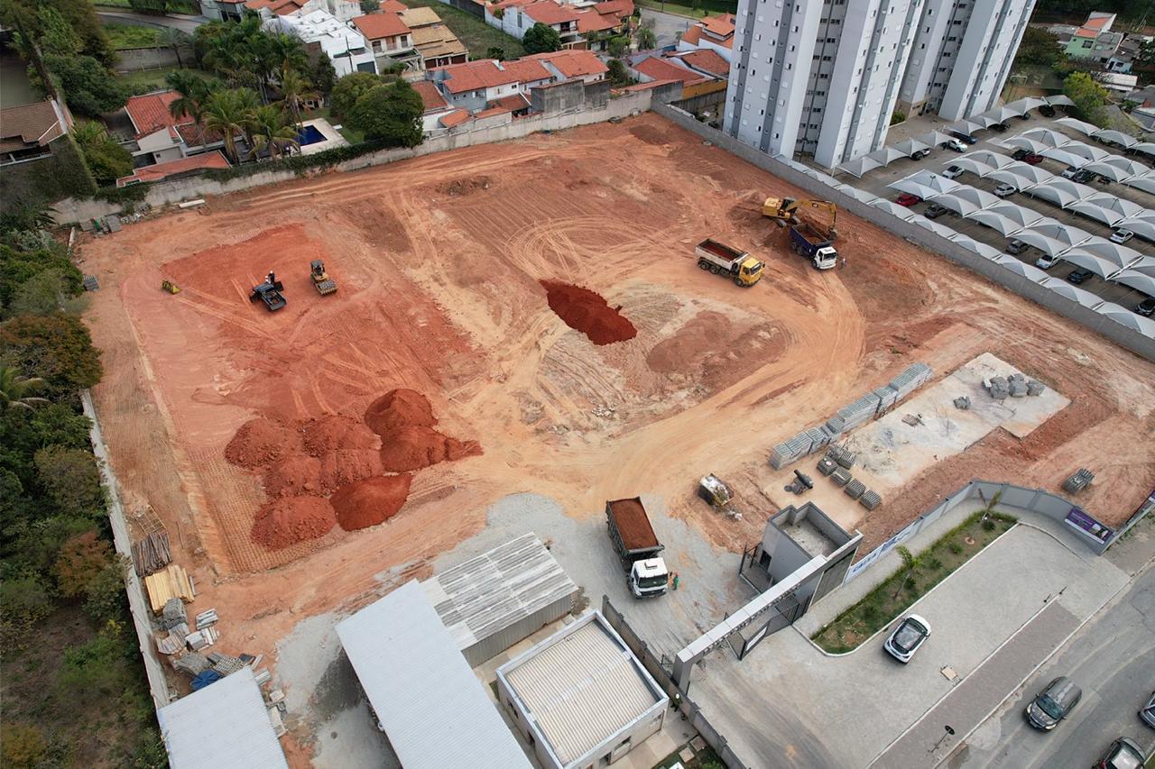 Compactação de solo — Sorocaba-SP